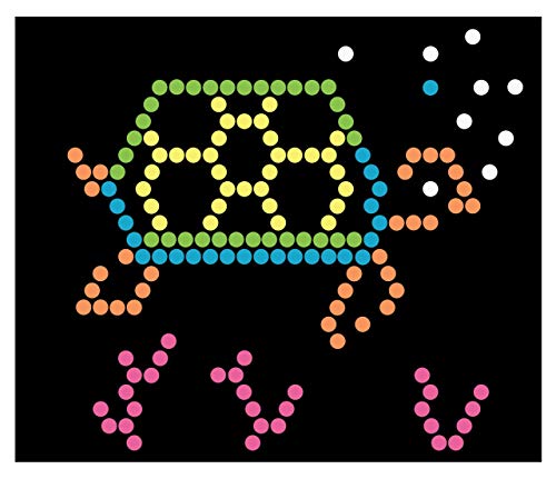 Lite Brite Peg & Template Refill Pack | Light Up Drawing Board with 100 Pegs & 8 Templates 20