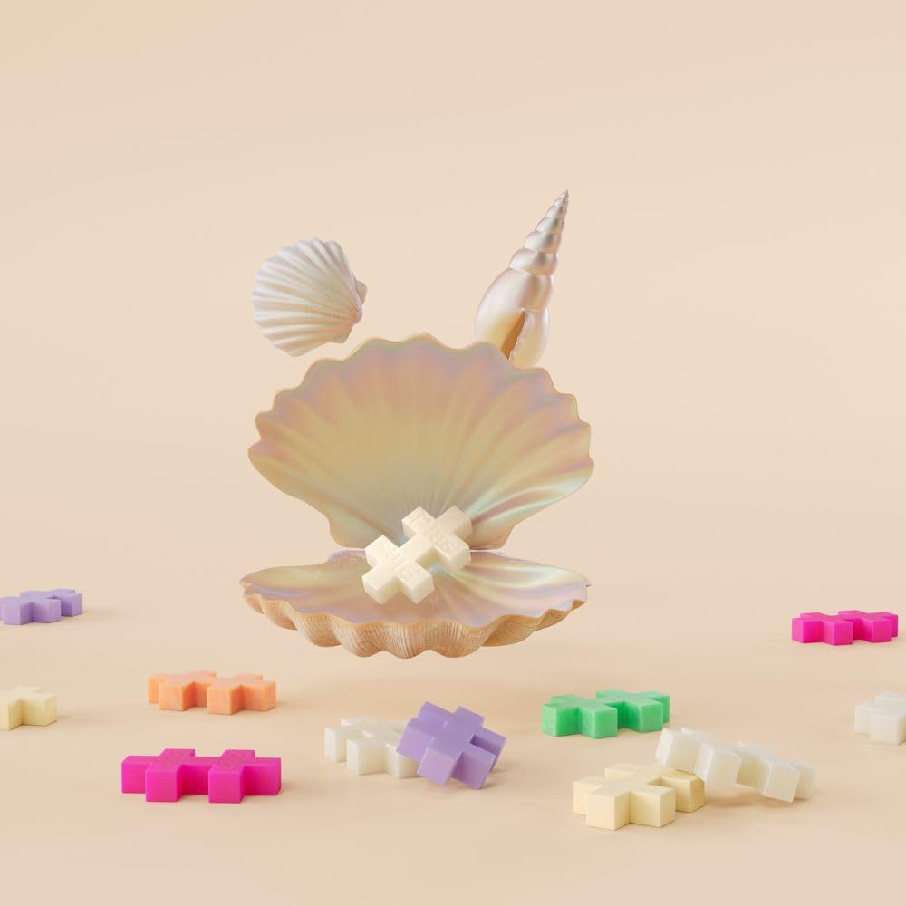 PLUS PLUS Pearl Building Set - 100 pc Creative Learning & STEM Blocks | Ages 5+ | Dishwasher Safe