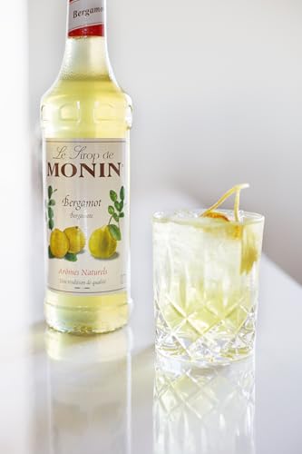MONIN Bergamot Syrup 700ml - Vegan, Natural Flavouring for Cocktails & Mocktails