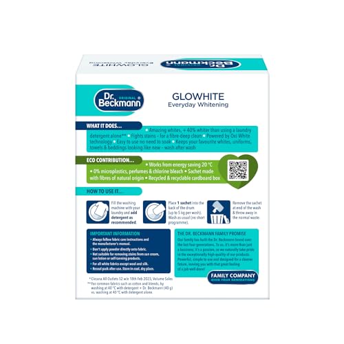 Dr. Beckmann - Glowhite Fabric Whitener for Whites