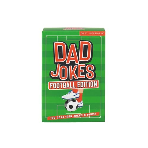 Gift Republic Football Dad Jokes - 100 Card Pack with Football-Themed Puns 8