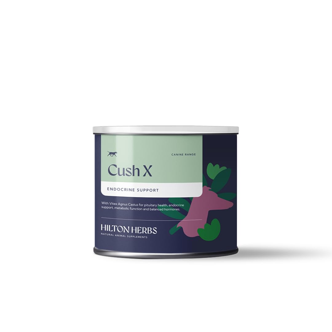 Hilton Herbs Cush X Herbal Supplement for Dogs | 100% Natural | 125g Powder