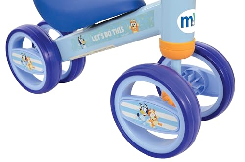 Bluey Officially Licensed Ride On Toy - Durable Steel Frame for Ages 1+ 11