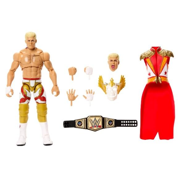 Mattel WWE Ultimate Edition Cody Rhodes Action Figure - 6 Inch | TrueFX | 30+ Points of Articulation