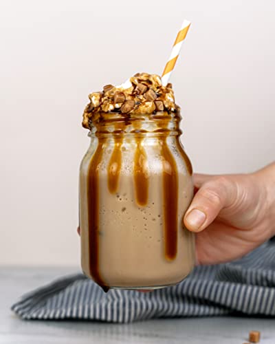 Simply - Sugar Free Caramel Syrup, Low Calorie Vegan & Nut Free Flavoured Syrup for Coffee, Cocktails & Baking (1 Litre)