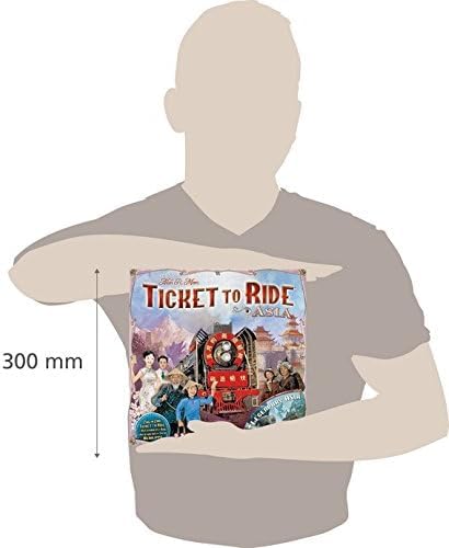 Days of Wonder Ticket to Ride Asia Board Game Expansion | 2-6 Players | 30-60 Min 5