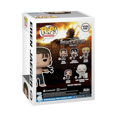 Funko Pop! Animation Attack on Titan - Eren Jaeger Vinyl Figure (67926)