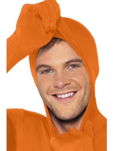 Smiffys Orange Second Skin Costume - Size L (42"-44") (21741M)