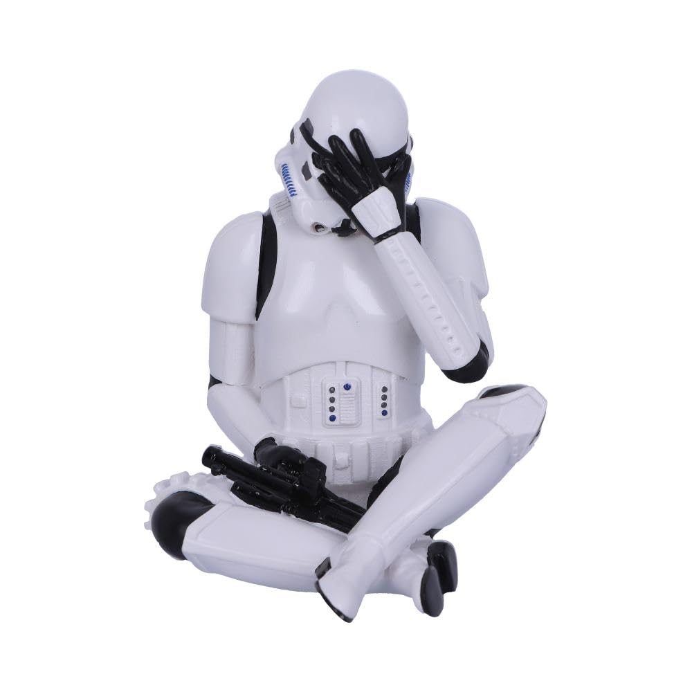 Nemesis Now Stormtrooper Three Wise Sci-Fi Figurine | Resin | 125mm Height 1