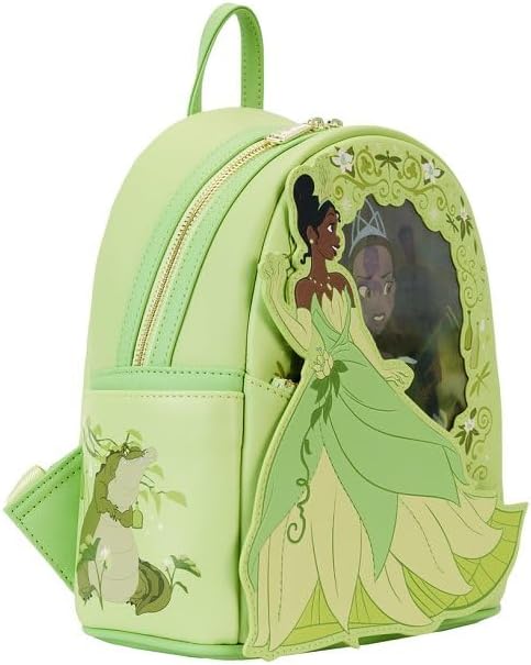 Loungefly Disney Princess and the Frog Tiana Lenticular Mini Backpack (Model Number)