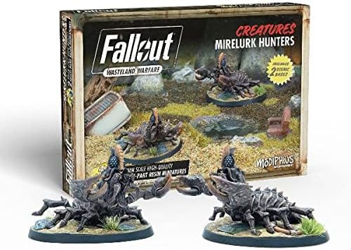 Modiphius Entertainment Fallout Wasteland Warfare Mirelurk Hunters Miniatures Set (MUH052006)