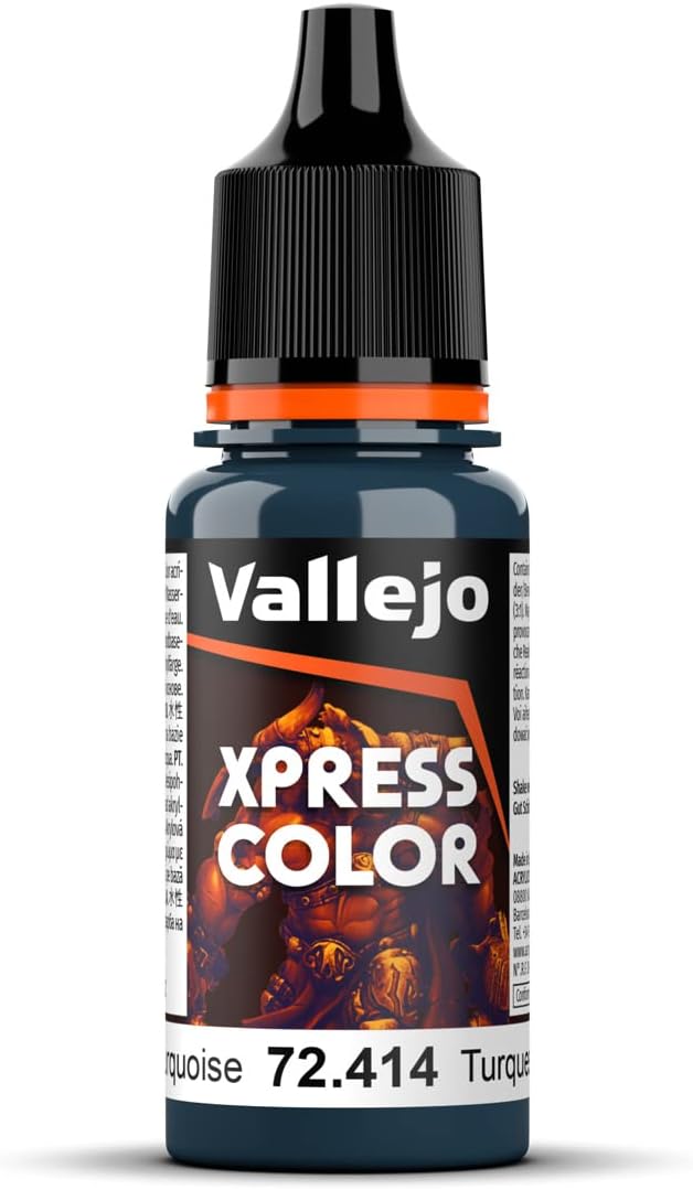 Vallejo Xpress Color Model Building Paint - Caribbean Turquoise (29215)