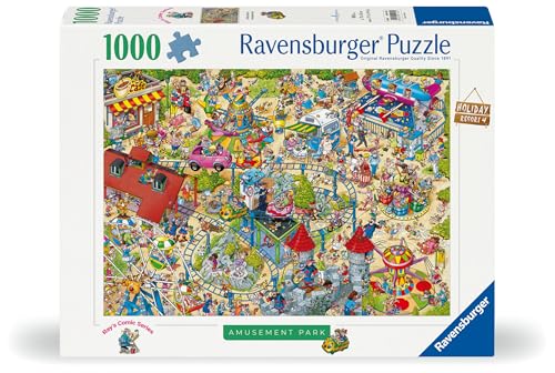 Ravensburger Ray’s Comic Series Funny Holiday Resort Jigsaw Puzzle - 1000 Pieces | 70x50cm 2