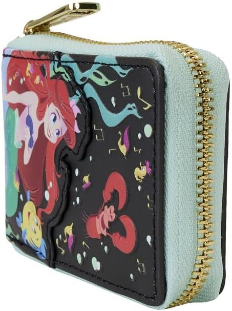 Loungefly Disney The Little Mermaid Life is The Bubbles Accordion Coin Purse (LF-WDWA3023)