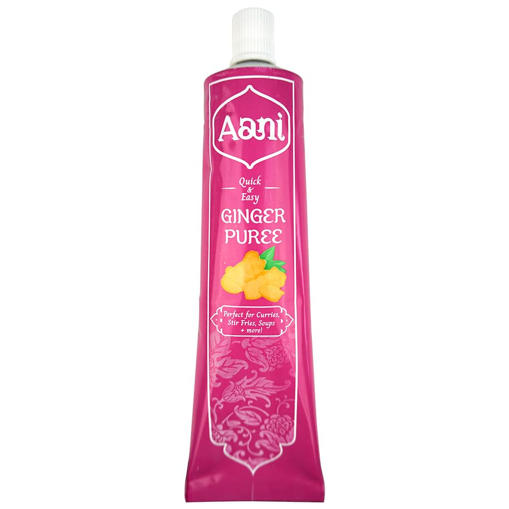 Aani Ginger Puree, 110g | Smooth Cooking Paste for Sauces, Marinades & Stir-Fries