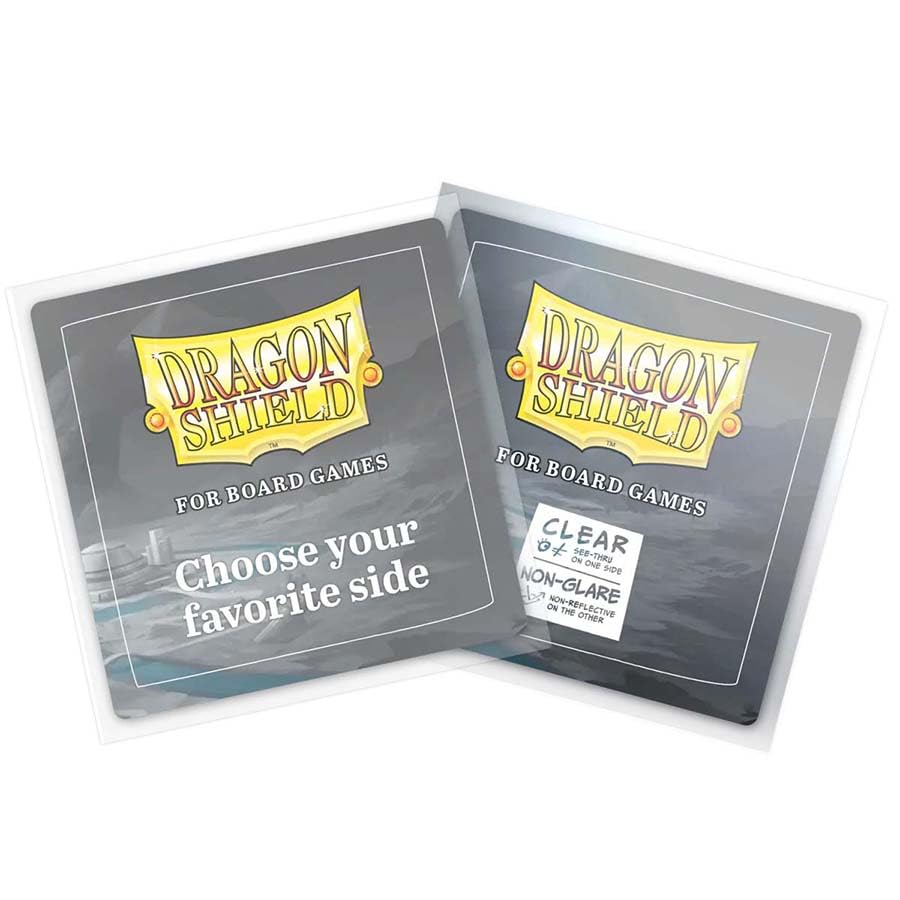 Dragon Shield Card Sleeves - 100 Micron Thick, Anti-Glare, Acid & PVC Free | Square