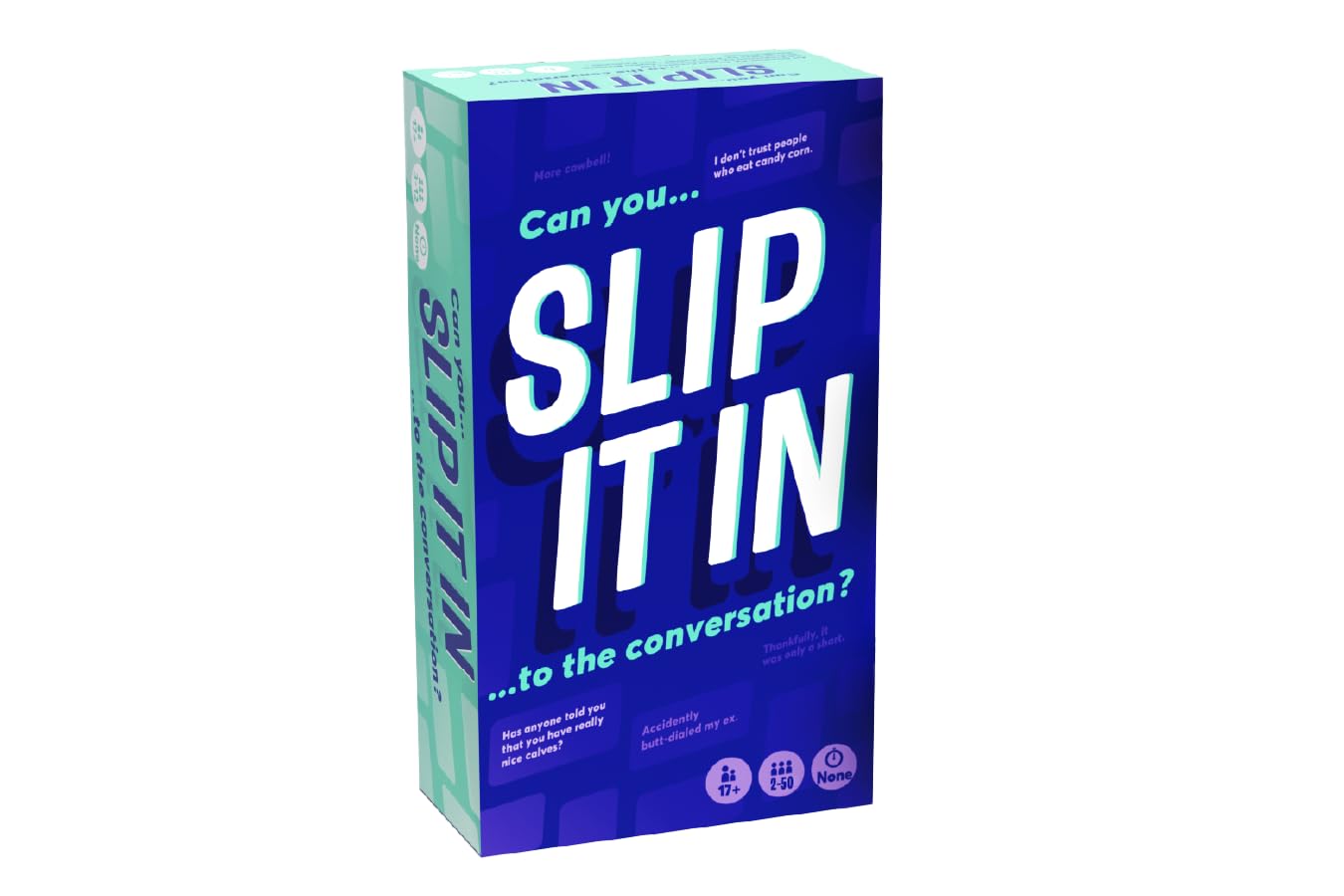 Gray Matters Games Slip It In - Party Card Game for Adults | Ages 14+ | 2.25 inch x 8.75 inch 1