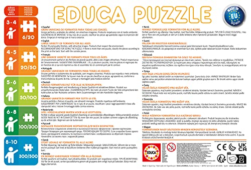 Educa Borrás Peppa Pig Progressive Puzzles - 4 Puzzles for Ages 3+ (6-16 Pieces)