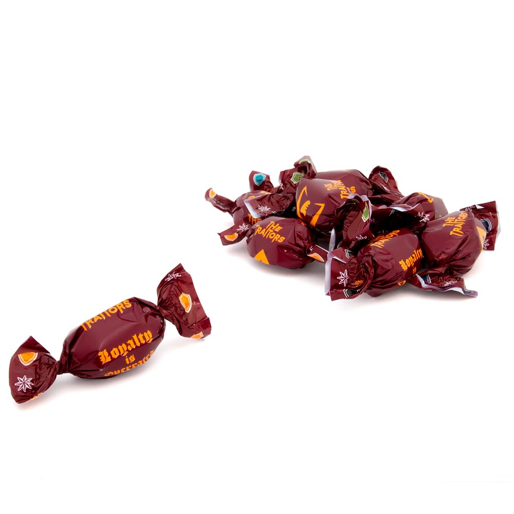 The Traitors Chew Bags - Fruit Flavoured Chewy Sweets with Liquid or Sherbet Centre, 120g Pack of 11 5