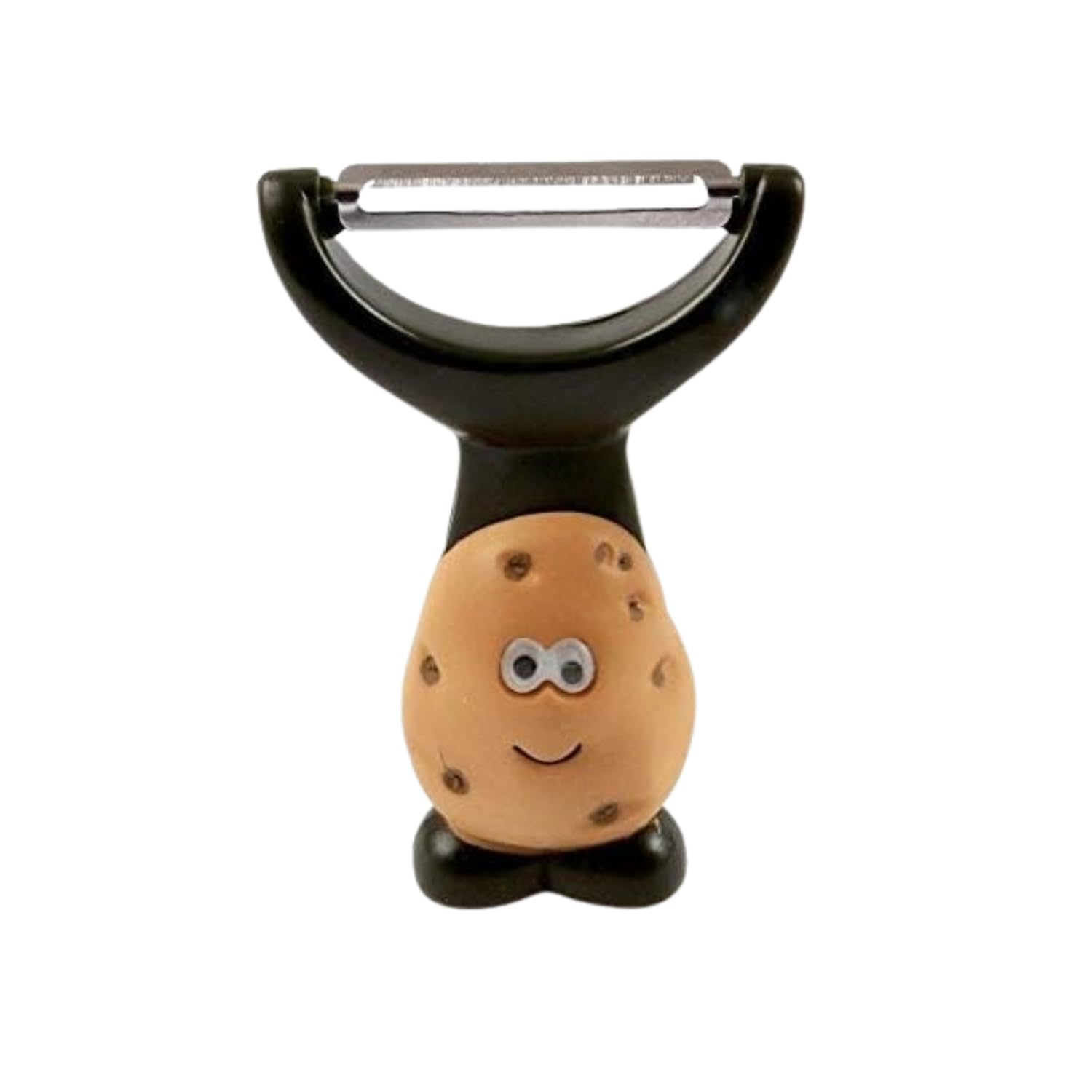 Joie Spud Dude Y Peeler - Ergonomic Grip | Stainless Steel Blade | Green