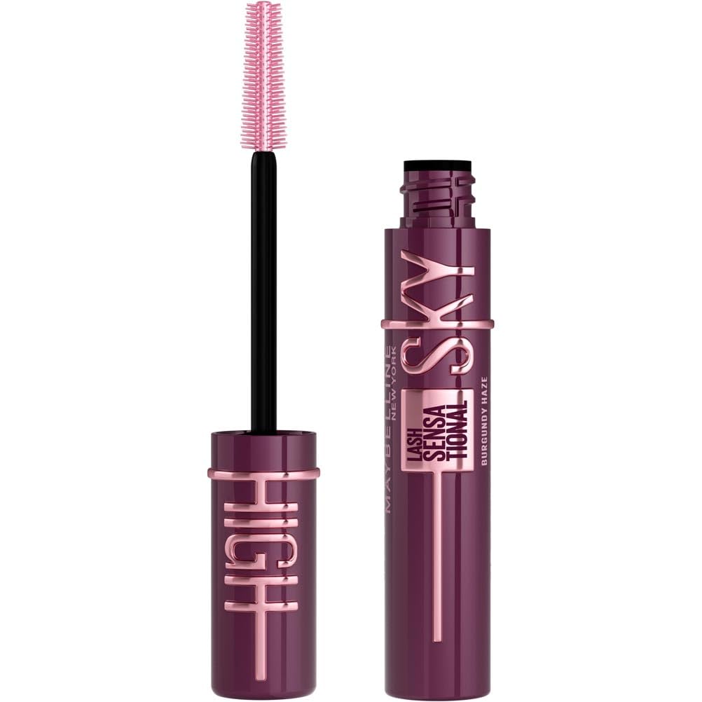 Maybelline Lash Sensational Sky High Volumizing and Lengthening Mascara (Burgundy Haze) 1