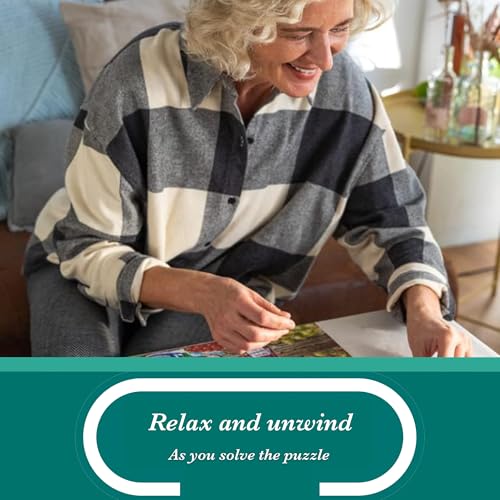 Falcon Winter Village - 1000 Piece Jigsaw Puzzle for Adults 7