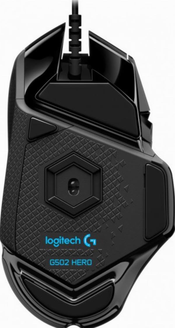 Logitech G G502 HERO High Performance Wired Gaming Mouse | 25,600 DPI | 11 Buttons 6