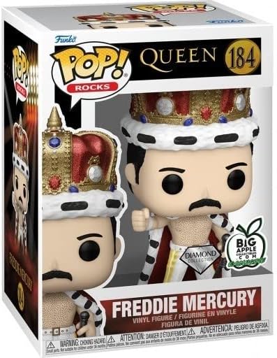 Funko Pop! Music - Freddie Mercury King Diamond Glitter Vinyl Figure (66370)