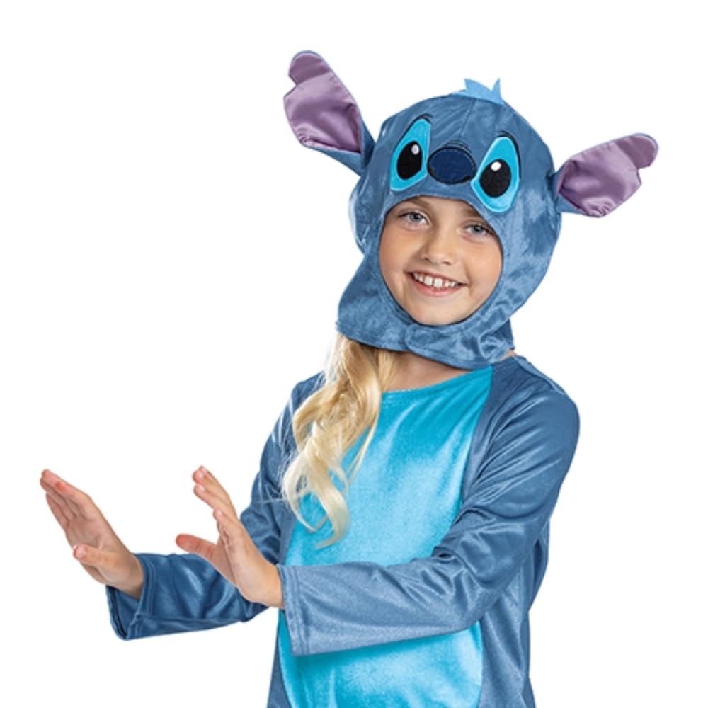 Disguise Disney Lilo & Stitch Stitch Fancy Dress Jumpsuit for Kids | Ages 3-8 Years
