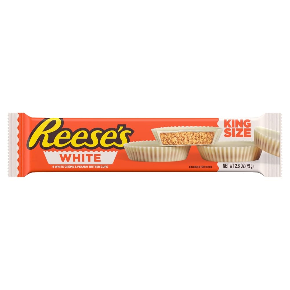 Reese's Peanut Butter Cup White Chocolate Flavour King Size Bar | 79g