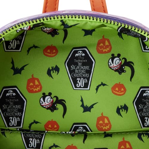 Loungefly Nightmare Before Christmas Scary Teddy Present Mini Backpack (WDBK3280)