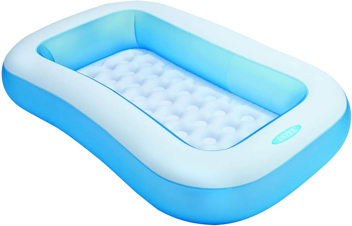 Rectangular Baby Pool with Soft Inflatable Floor 2