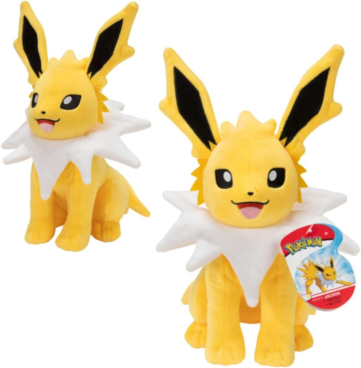 Pokemon Jolteon Plush Toy - 20 cm Soft Cuddly Companion for Kids 16+ Months