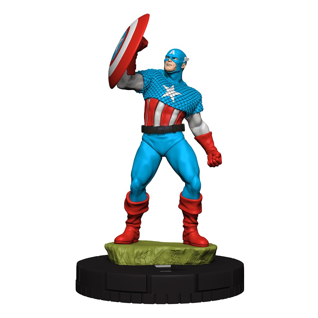 WizKids Marvel HeroClix 400: Cap's Kooky Quartet Set | 4 Pre-Painted Figures