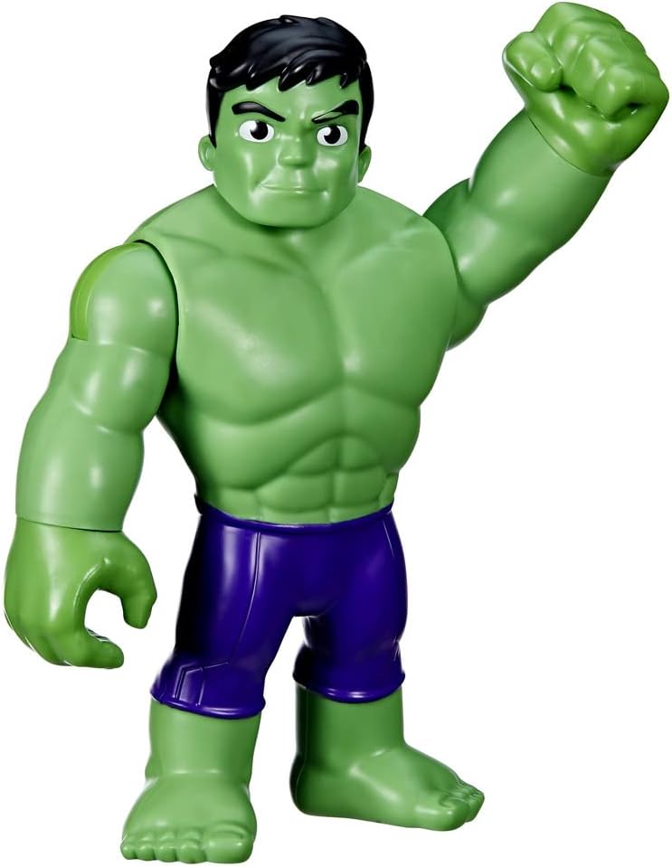 Marvel Spidey and His Amazing Friends Supersized Hulk Action Figure, Super Hero 2