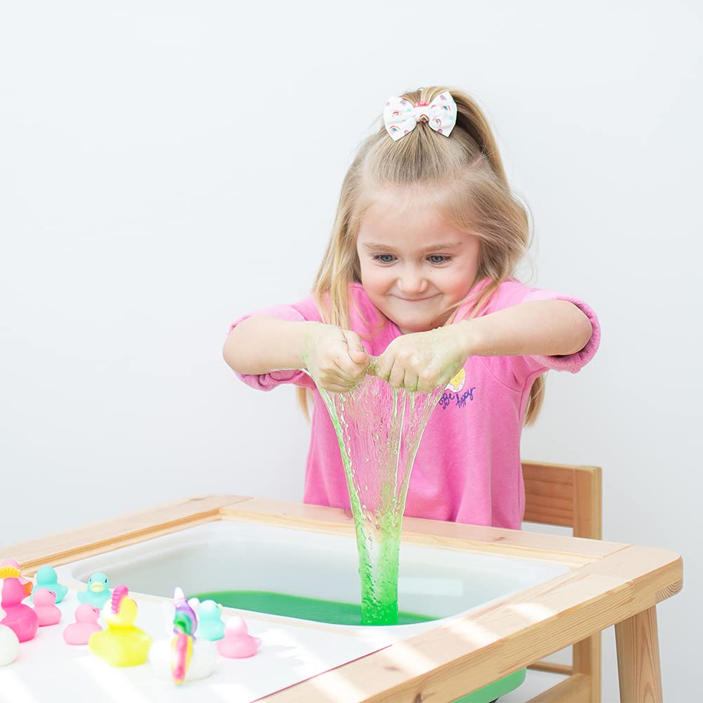 Zimpli Kids Eco Slime Baff Green - 1 Bath or 4 Play Uses, Magically Turns Water into Gooey Slime