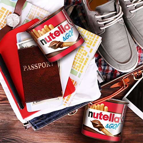 Nutella &Go! Chocolate Hazelnut Spread with Breadsticks Snack Pack | 8 x 48g Portions | 96g Total 9