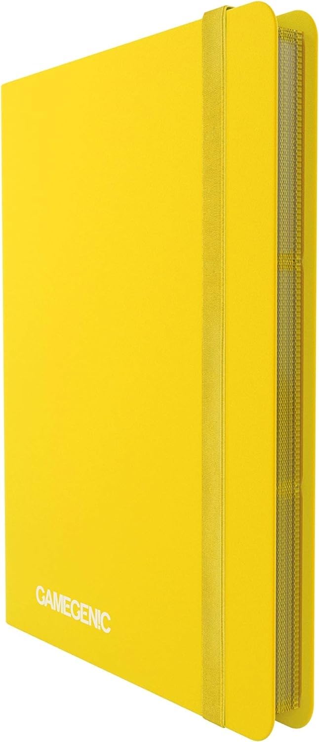 Gamegenic Casual Album - 360 Double-Sleeved Card Capacity | Yellow | Side-Loading Pockets 2