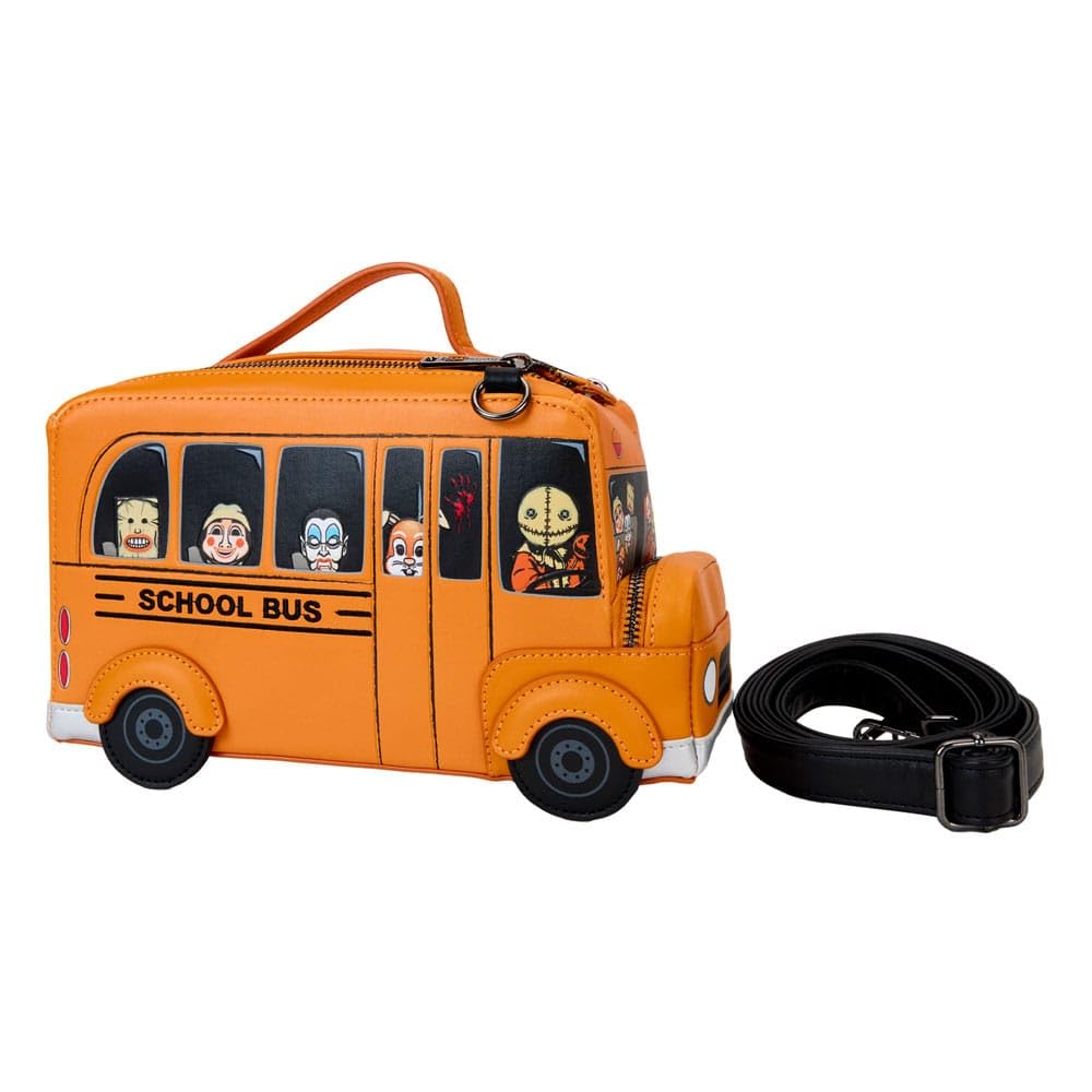 Loungefly Trick 'r Treat School Bus Figural Crossbody Bag 8