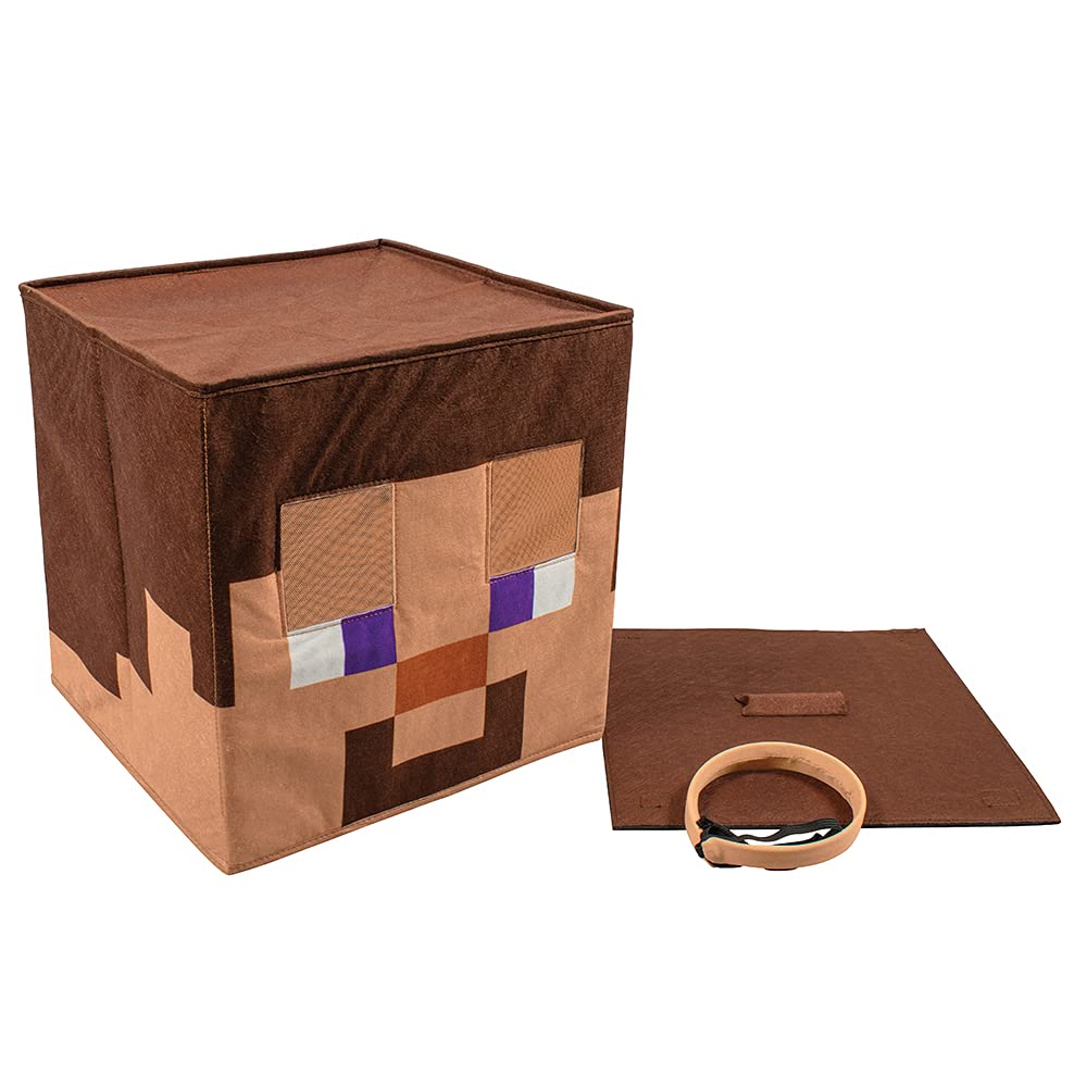 DISGUISE Steve Headpiece Block Head Minecraft Dress Up Accessory