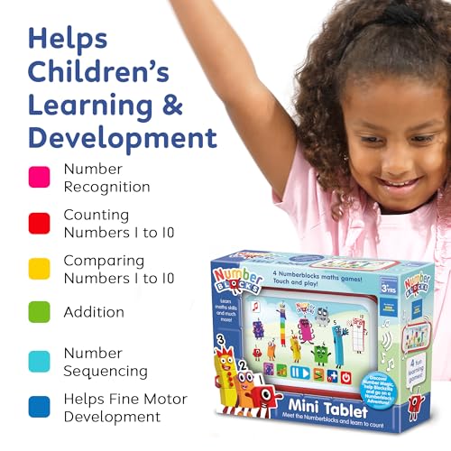 Numberblocks Mini Tablet Toy - Interactive Educational Playset for Toddlers 18 Months+ 8