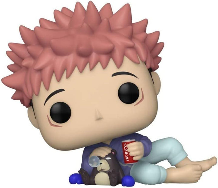 Funko Pop! Animation Jujutsu Kaisen - Itadori Yuji w/ Tsukamoto Doll Vinyl Figure