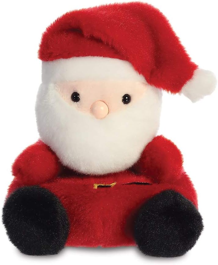 Aurora Palm Pals Santa Claus - Soft Plush Stuffed Animal for Babies & Toddlers