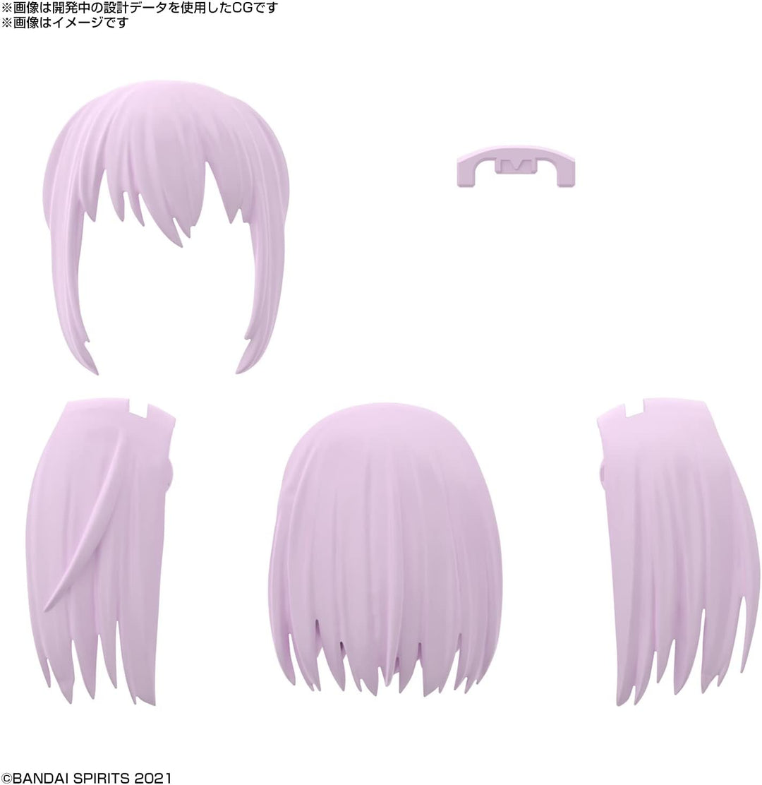 Bandai 30MS Option Hair Style Parts Vol.4 Model Kit (9030130)