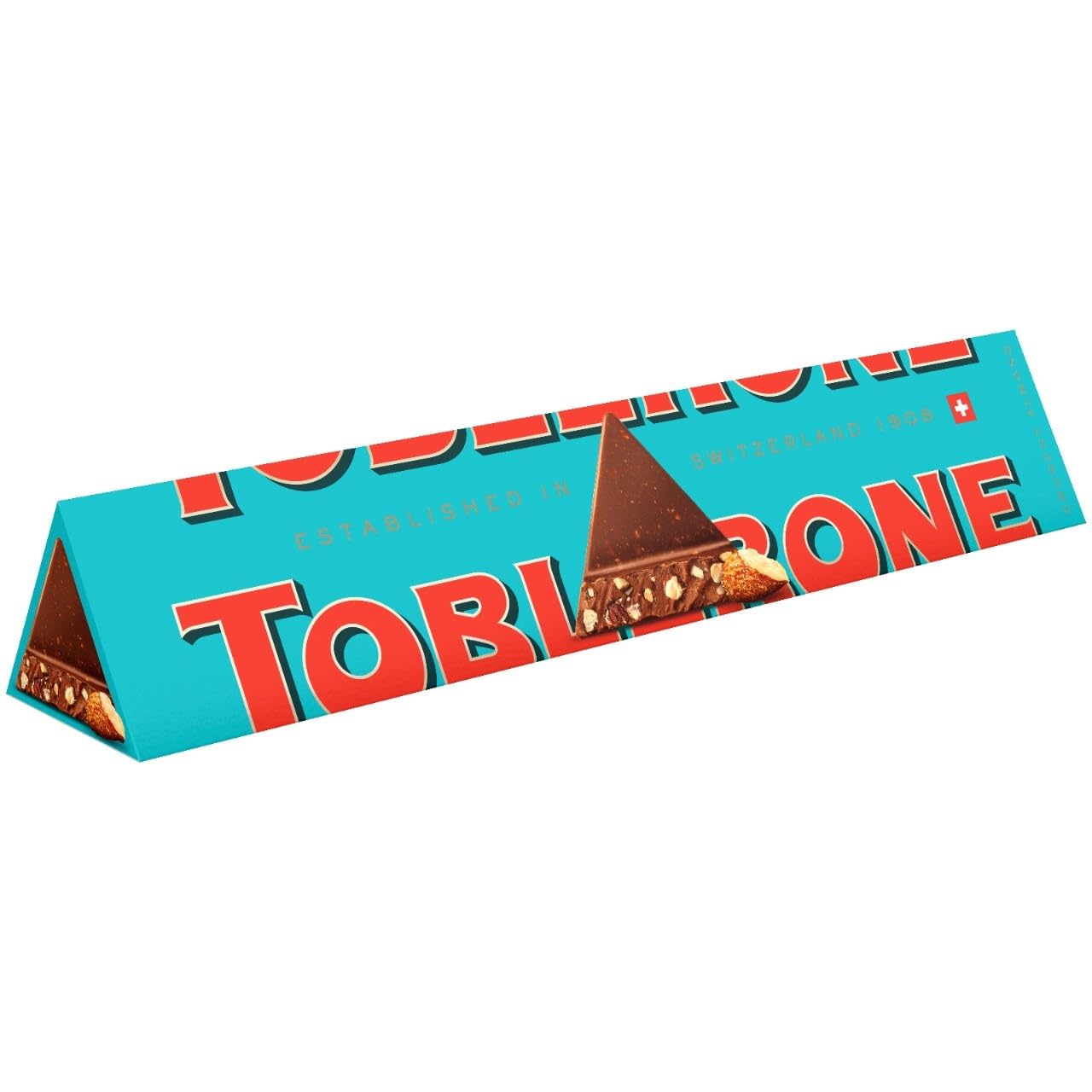 Toblerone Milk Chocolate with Honey & Almond Nougat Bar - 360g