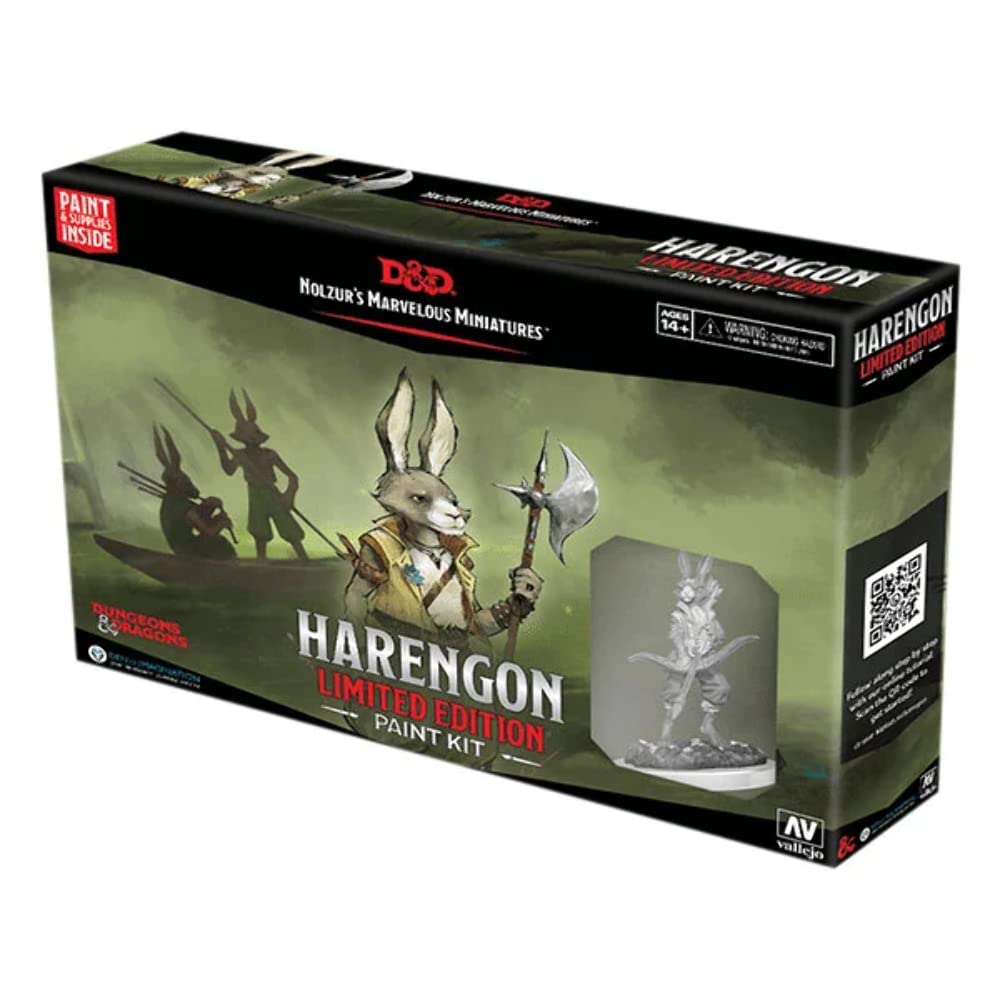 WizKids D&D Harengon Paint Kit - Nolzur's Marvelous Miniatures 1