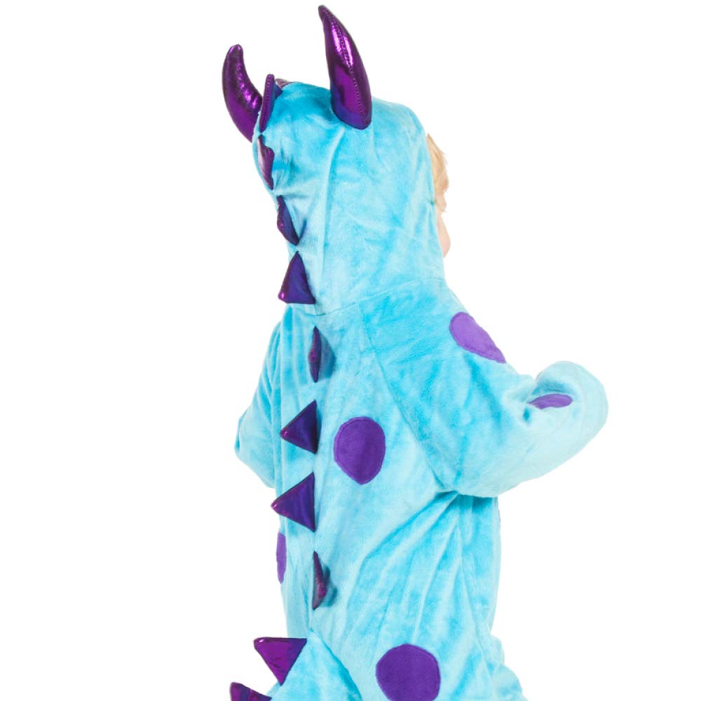 PRETEND TO BEE Dinosaur Monster Onesie - Blue and Purple Fancy Dress Costume for Kids 2