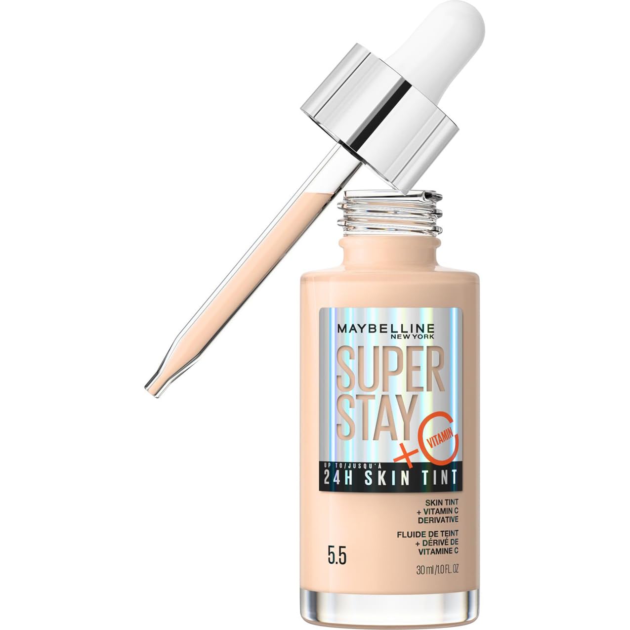 Maybelline Super Stay Skin Tint Foundation with Vitamin C - Shade 05.5