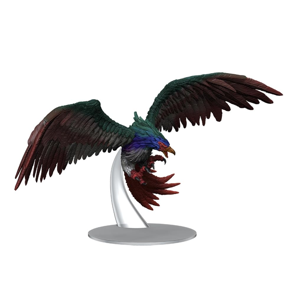 WizKids D&D Monster Menagerie Revisited: Roc Pre-Painted Miniature | Plastic | Multicolor