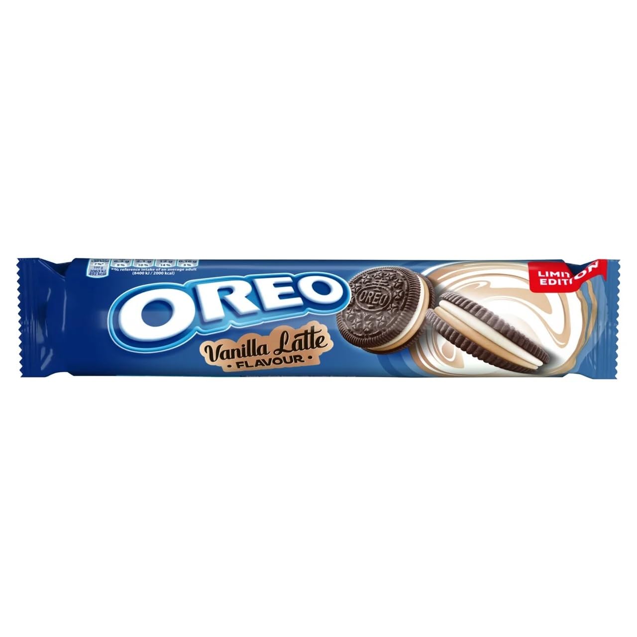 Oreo Vanilla Latte Crème Sandwich Cookies - 157g Pack 1